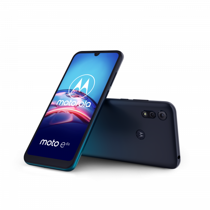 moto E6 S ROW Peacock Blue COMBO