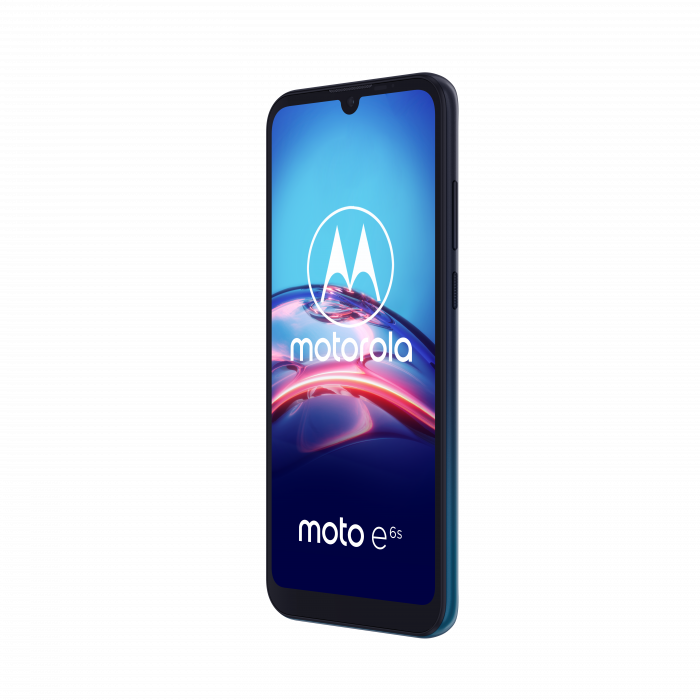 moto E6 S ROW Peacock Blue DYN FRONTSIDE RIGHT