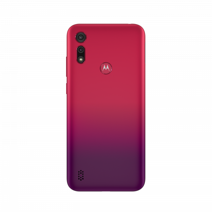 moto E6 S ROW SunriseRed BACKSIDE