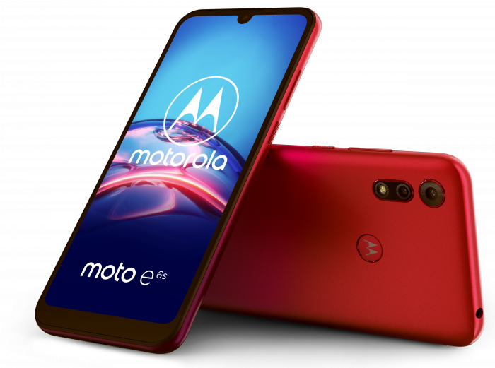 moto E6 S ROW SunriseRed COMBO