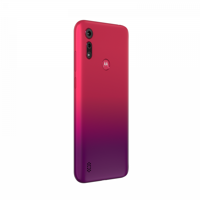 moto E6 S ROW SunriseRed DYN BACKSIDE RIGHT