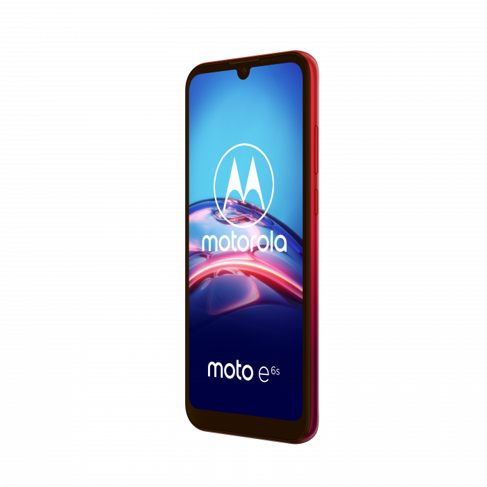 moto E6 S ROW SunriseRed DYN FRONTSIDE RIGHT