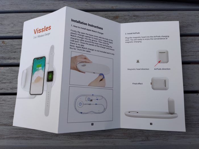 Vissles W 3 in 1 wireless charger   Review