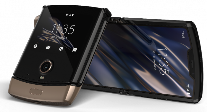 Motorola Razr   Now in Blush Gold