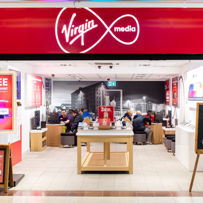 Virgin Media to close UK stores