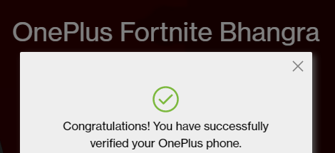 Free Fortnite emote for OnePlus owners!