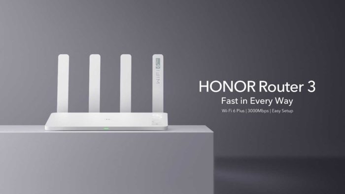 news img01 honor launches first wi fi 6 plus honor router 3