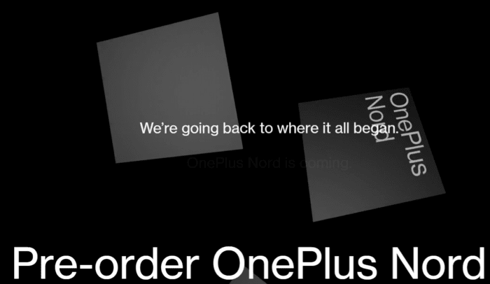 OnePlus Nord launch. Get the phone (virtually) in your hand on the day!