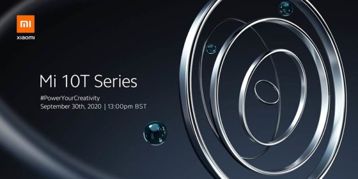 Mi 10T Series launch confirmed. September 30th