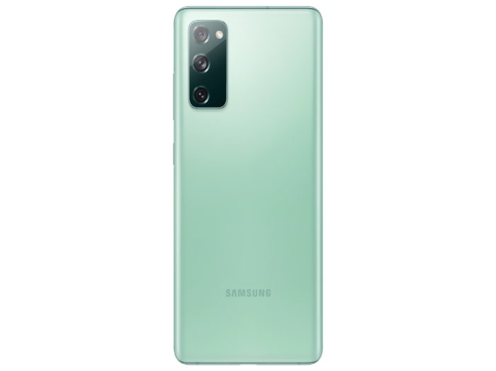 5. Galaxy S20 FE Product Image Cloud Mint Back