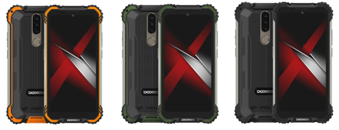 DOOGEE S58 Pro Android rugged smartphone announced.