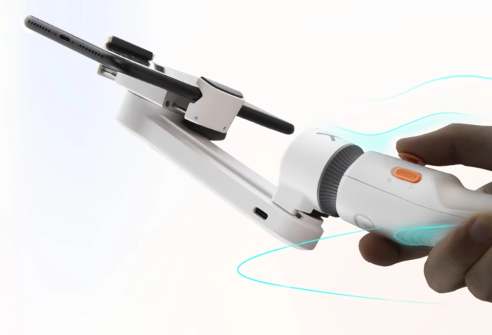 A selfie stick thats also a pocket sized gimbal