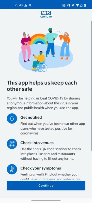 NHS COVID 19 App (finally) goes live