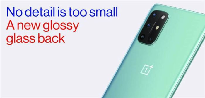 OnePlus 8T   Another peek, plus news on a funky shiny glass rear end
