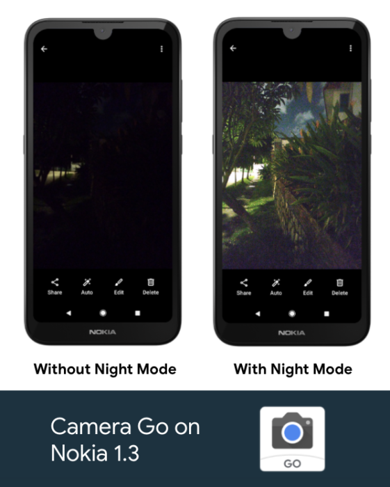 Camera Go comes to the Nokia 1.3