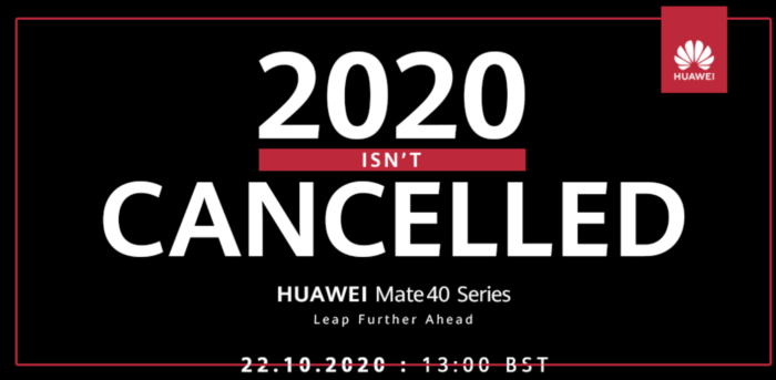 Huawei prep for Mate 40 Series launch