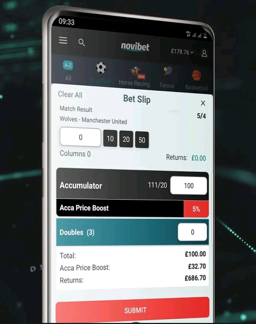 novibet bonus