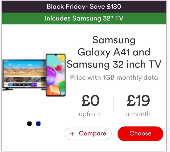 Virgin Media Black Friday Deals