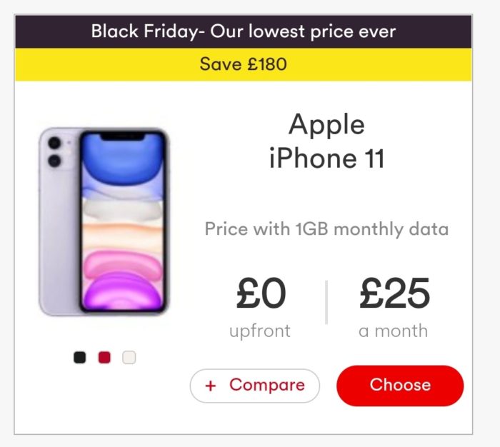 Virgin Media Black Friday Deals