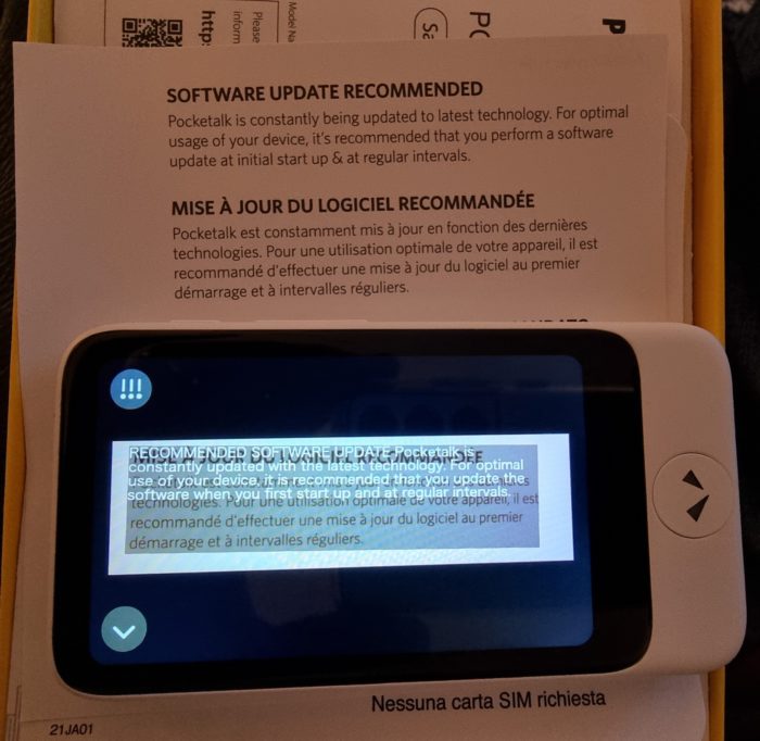 Pocketalk S Plus Translator   Review