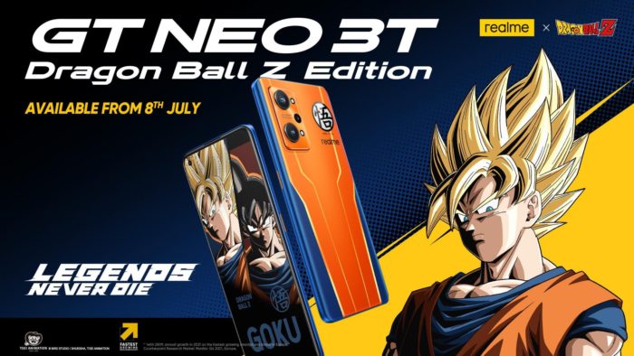 Realme mengumumkan seri GT Neo 3