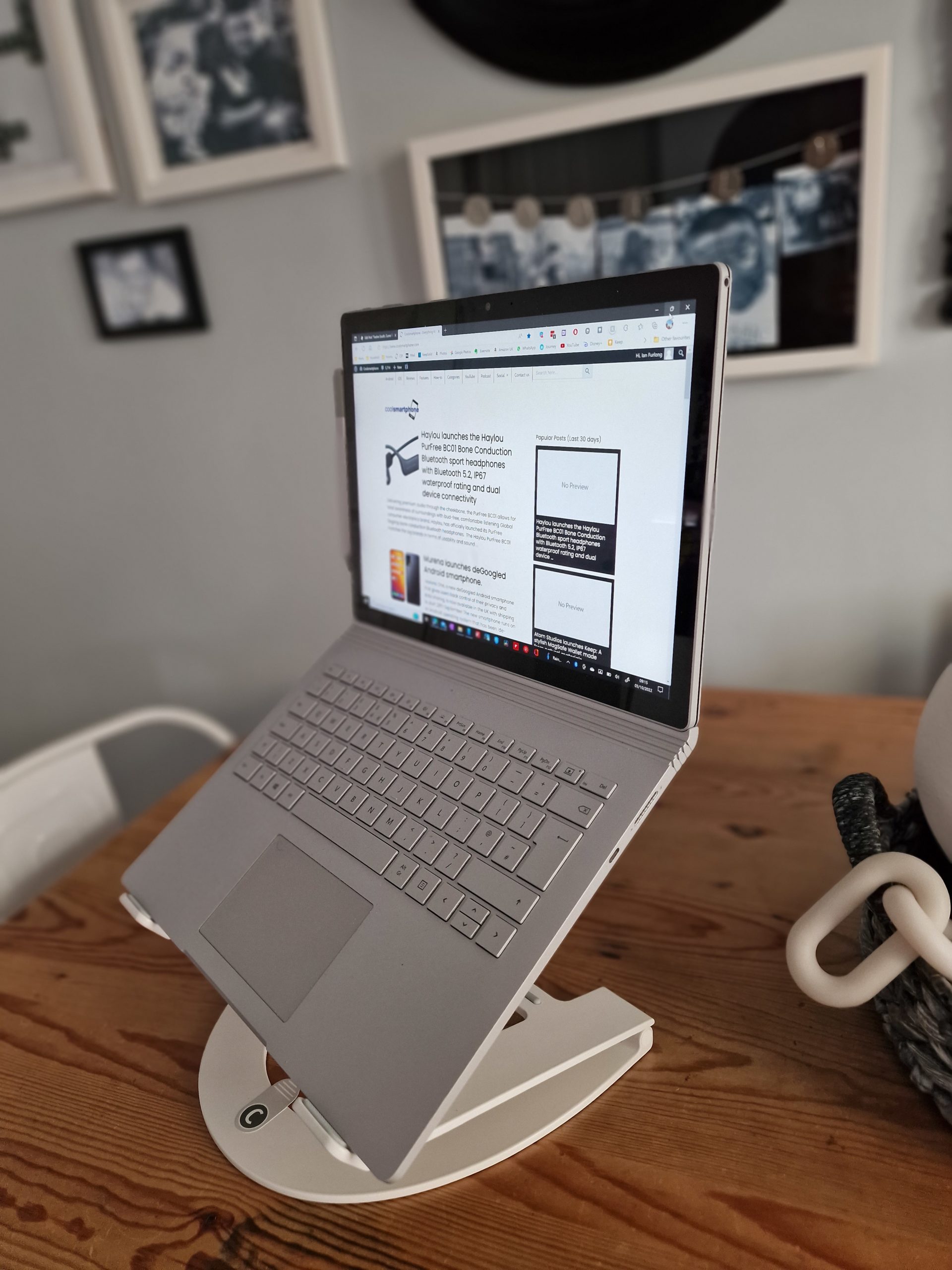 Twelve South, Curve Flex laptop stand - review - Coolsmartphone