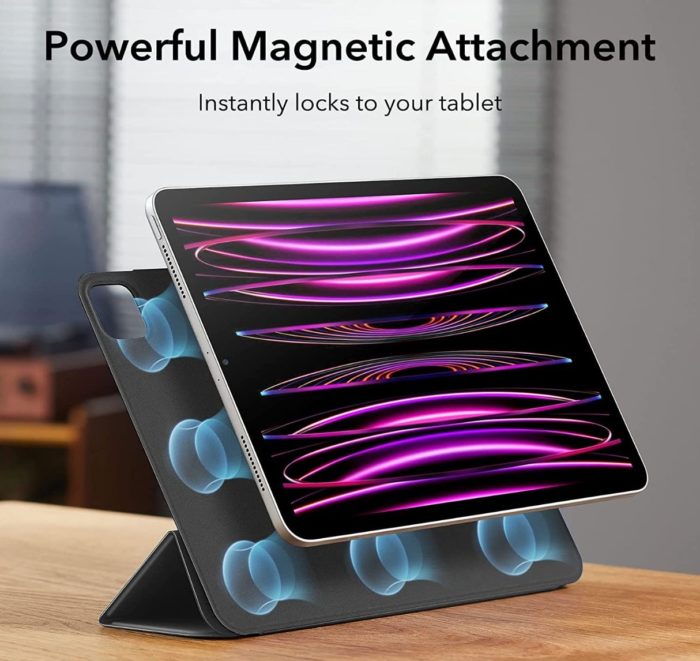 ESR Rebound Magnetic Case and Paper Feel Magnetic Screen Protector for Ipad pro 12.9 Review