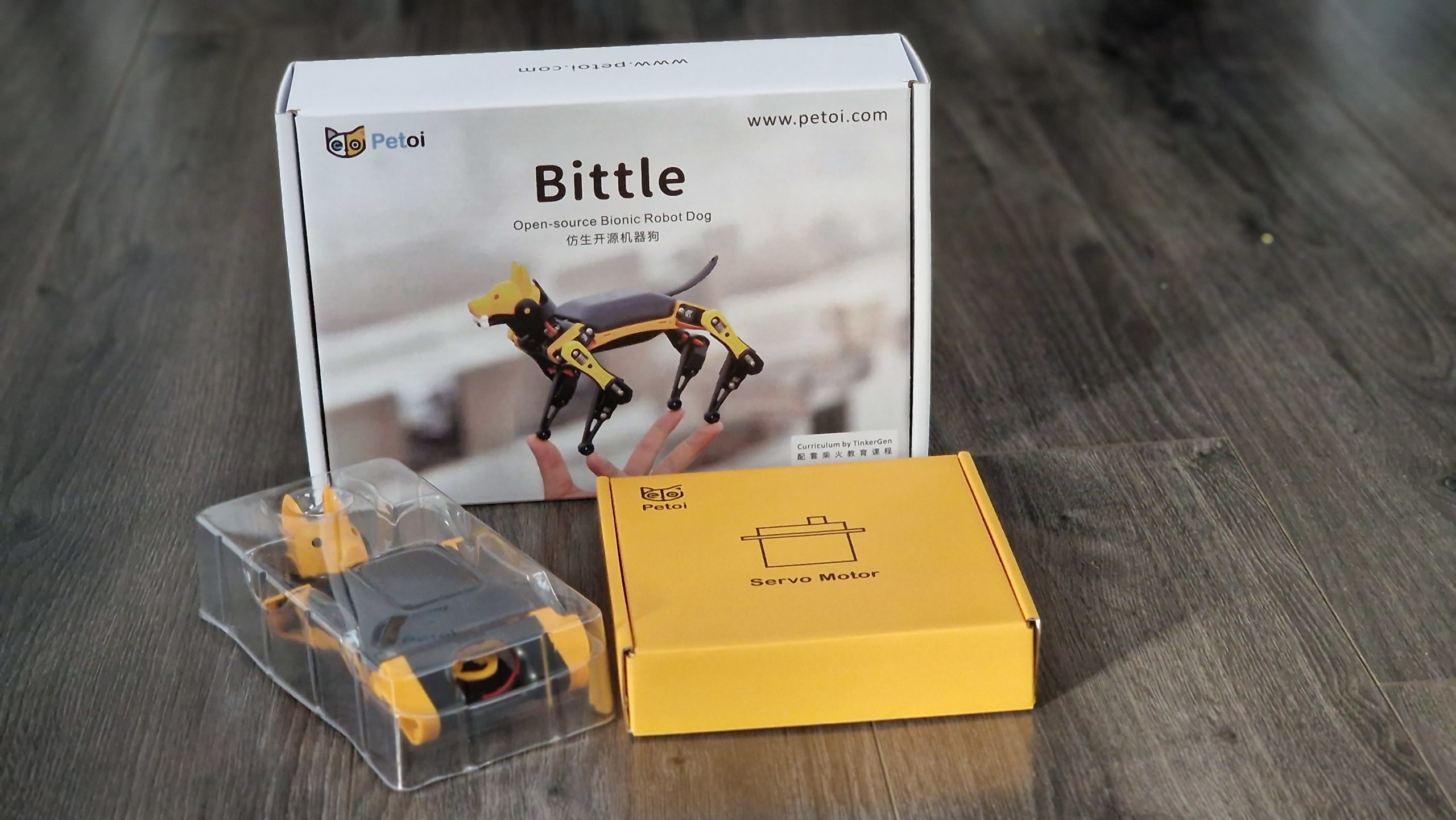 Bittle Robot Dog STEM Kit Construction Pack PETOI