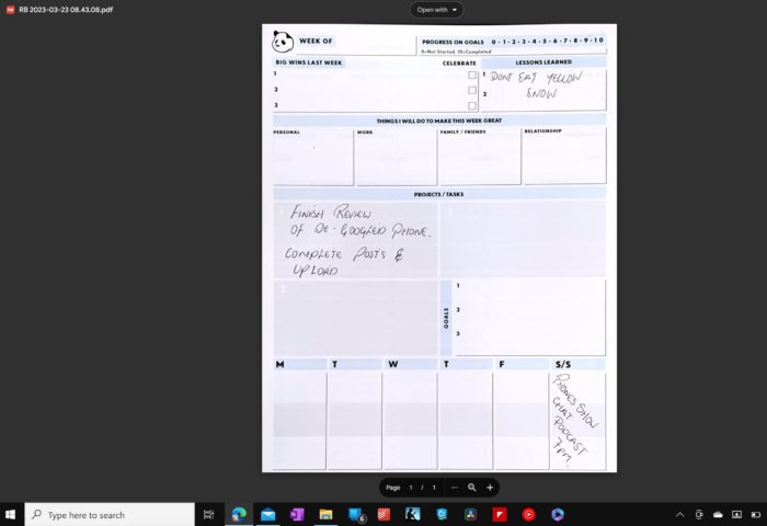 Rocketbook Wave y Panda Planner - Revisión. - Genial teléfono inteligente