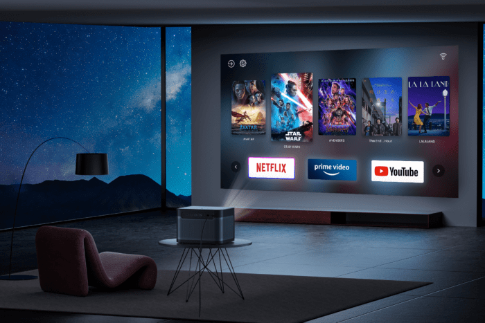 Dangbei launches its Mars Laser Projector in Europe, with native Netflix and ultra bright 1080p laser projection.
