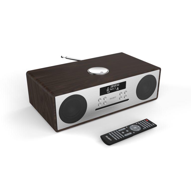 Majority’s Oakington all in one DAB Radio CD Player is a music system that combines a timeless style with exceptional audio.