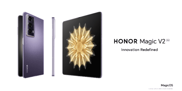 HONOR Magic V2: The World’s Thinnest Inward Foldable Smartphone on sale today in the UK.