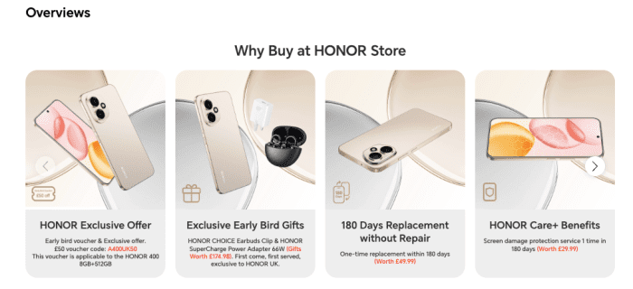 Honor 400   Review