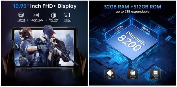 8849 launches the TANK PAD – The World’s first 5G Rugged Tablet with built in 100 Lumens DLP Projector