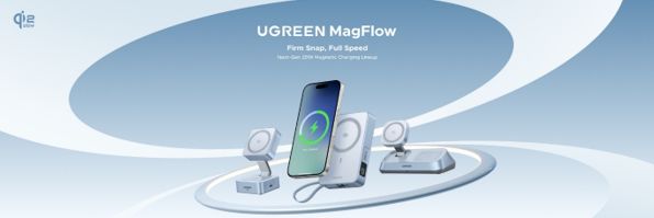 UGREEN Launches MagFlow Series with World Pioneering Qi2 Certified Power Bank, 2 in 1, and 3 in 1 Wireless Chargers. .