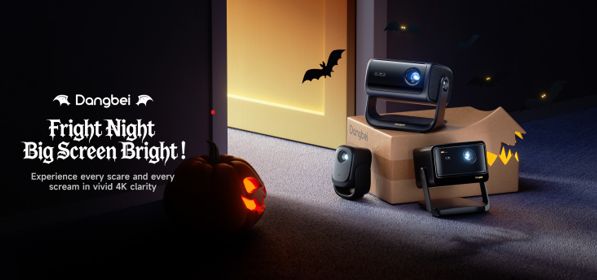 Dangbei Slashes Prices by Up to 46% on Smart Projectors in the UK and US for Halloween Promotion.