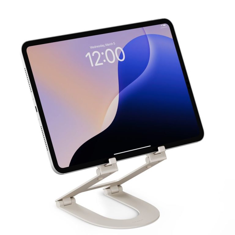 Twelve South launches Curve Mini: An adjustable, portable tablet stand that enhances usability and unlocks creativity.