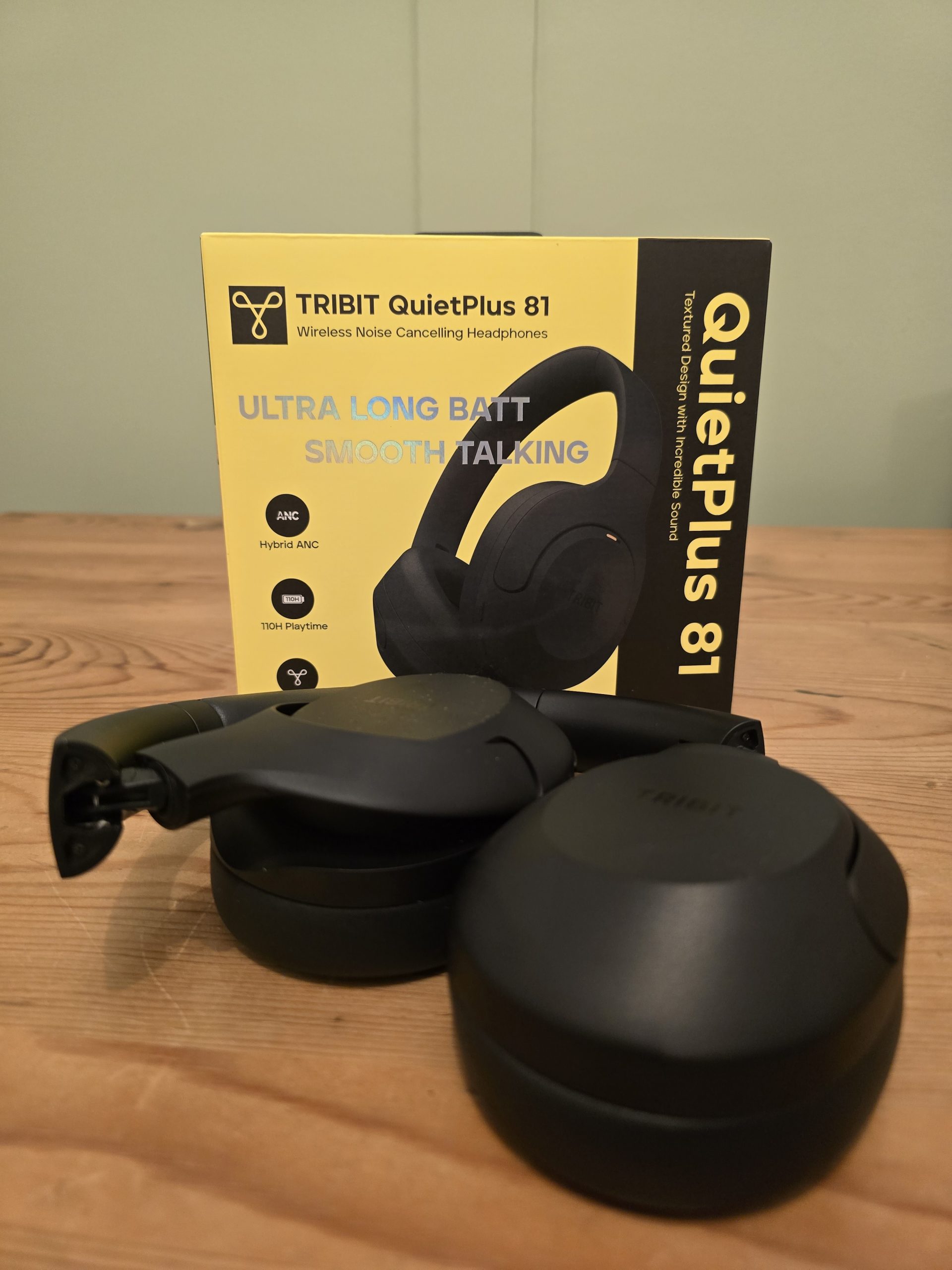 Tribit QuietPlus 81 Headphones – Review.