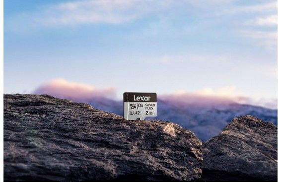 Lexar expands SILVER PLUS series with new 2TB microSDXC UHS I card delivering industry leading read speeds and higher capacity.