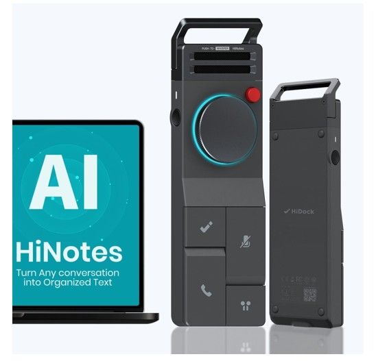 HiDock Showcases P1 AI Voice Recorder with Bluetooth Earphone Call Capture, Multi Mode Recording and the HiNotes 3.0 AI Productivity Platform: A Complete Workflow for Capturing, Transcribing and Organising Conversations.