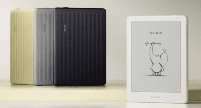 Discover Go 6 (Gen II): The 6 Travel Friendly eReader with a Refreshed Design.